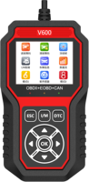 VIECAR V600 – Scanner de diagnostic automobile spécial avec correction ODO, analyseur de moteur et prise en charge OBDII pour MAZDA, MITSUBISHI, NISSAN, OPEL
