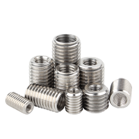 Stainless Steel Thread Adapter Inserts Inch Internal/External Thread Reducer Sleeves (M8toM6/M8 M5/M6 M4/M5toM3) Polished Finish