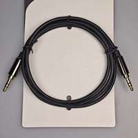 Cable de Audio Estéreo AUX de 3.5mm Macho a Macho con Revestimiento de Cobre para Teléfonos, Tabletas, Altavoces, Amplificadores y Automóviles