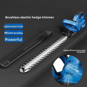 Industrial High-Power Lithium Battery Right-Handed Hedge <b>Trimmer</b> 55cm SK5 Steel Blade 20mm Cutting Capacity Pruning - Product Image 2