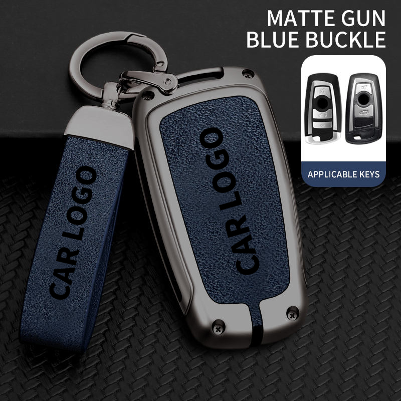 Pistolet en métal bleu