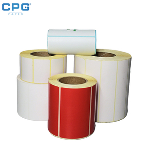 Rouleau d'étiquettes thermiques à code-barres personnalisées pour usine OEM, marque privée, autocollantes, vente en gros, chaîne d'approvisionnement, exportation - Product Image 1