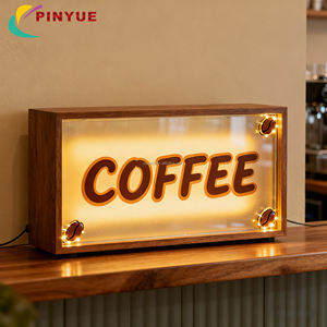 Letrero Luminoso LED Personalizado, Menú Luminoso LED para Interiores, Caja de Luz LED Rectangular para Colgar en la Pared, Publicidad <span class=keywords><strong>con</strong></span> Dibujos de Té <span class=keywords><strong>con</strong></span> Leche y Burbujas - Product Image 6