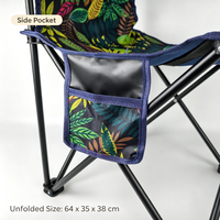Chaise pliante robuste et moderne en gros avec sac de transport pour le camping en plein air, la pêche, les pique-niques, les plages, les voyages, la randonnée et l'utilisation en parc