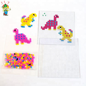 Jouets éducatifs DIY en gros, perles <span class=keywords><strong>Hama</strong></span> Perler en forme de <span class=keywords><strong>dinosaure</strong></span> personnalisées, 5 mm, perles <span class=keywords><strong>Hama</strong></span> écologiques - Product Image 3
