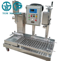 Machine de remplissage et de bouchage semi-automatique pour liquides en plastique, remplisseuse de bouteilles, boucheuse à vis, haute productivité pour produits chimiques, peintures, cosmétiques