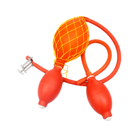 Ballon de sphygmomanomètre Tianlian, boule de déflecteur de laboratoire, pipette manuelle, double boule en caoutchouc pour laboratoire, médecine vétérinaire, nourrisseur, lavement