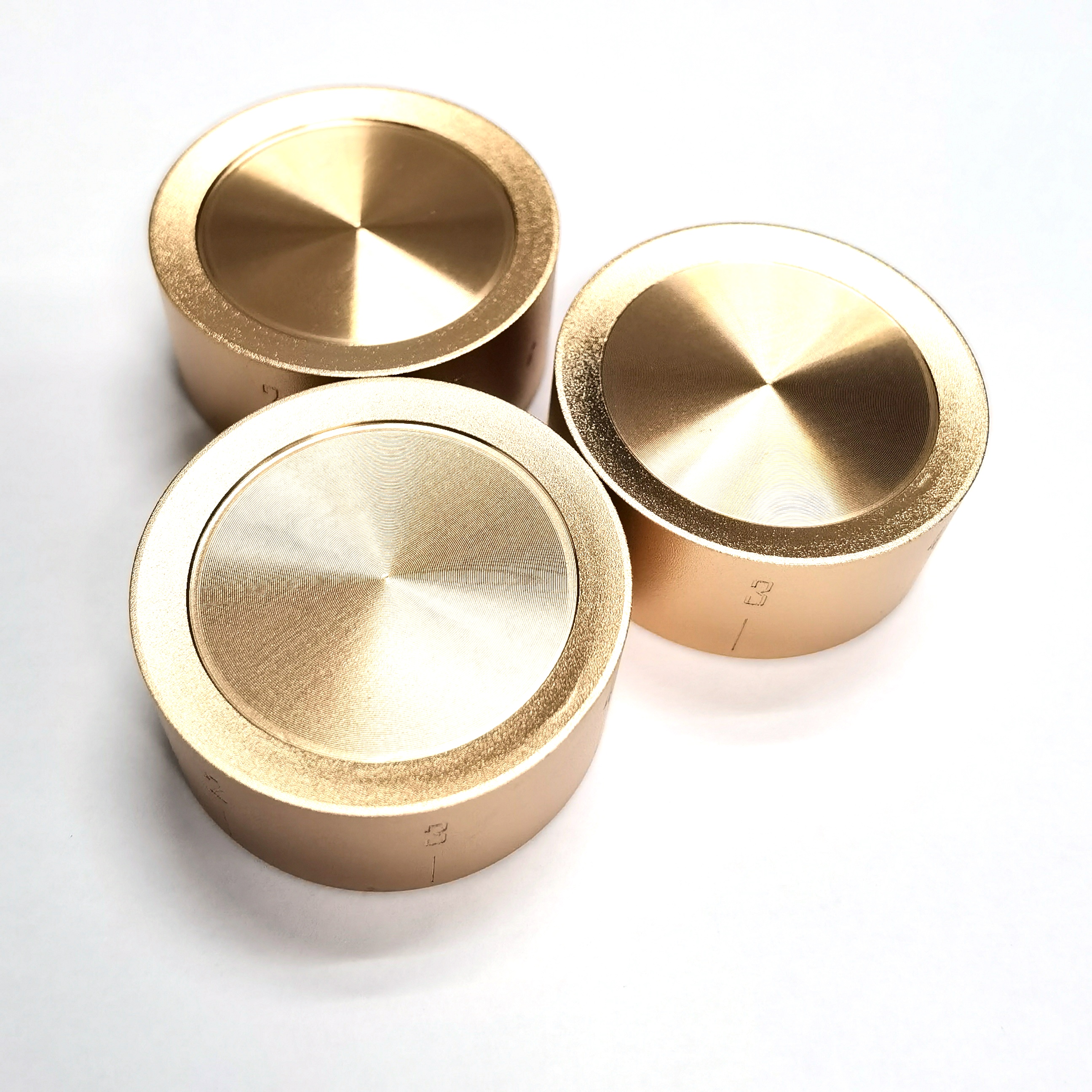 OEM CNC обработанный усилитель, вращающийся переключатель, регулировка громкости звука, рифленый потенциометр, алюминиевая ручка