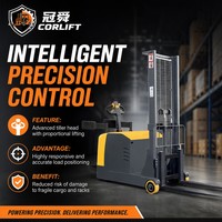 Elektrischer Stapler mit Energiesparendem Antriebssystem, Palettenhubwagen Modell CDD2045, Ladezentrum 500mm für Innenlagerung