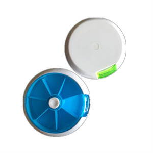 Boîte de rangement pliable pour pilules en gros, étui organisateur de médicaments, boîtes portables pour capsules et comprimés, conteneur vide pour pharmacie - Product Image 4