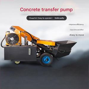 Pompe à béton automatique intelligente avec moteur haute puissance et système PLC, auto-diagnostic inclus, pour une sécurité optimale sur le chantier et un fonctionnement précis - Product Image 3