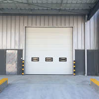Puerta Seccional Automática de Alta Calidad con Interruptor Suave, Puertas Seccionales Aisladas, Puerta Seccional Industrial Grande con Motor de 0.45kw