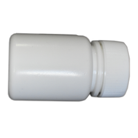 30ml Mini HDPE Pharma Bouteille en plastique pour la médecine solide Comprimé Pilule Capsule avec joint à chaud Bouchon à vis Fabricant en gros