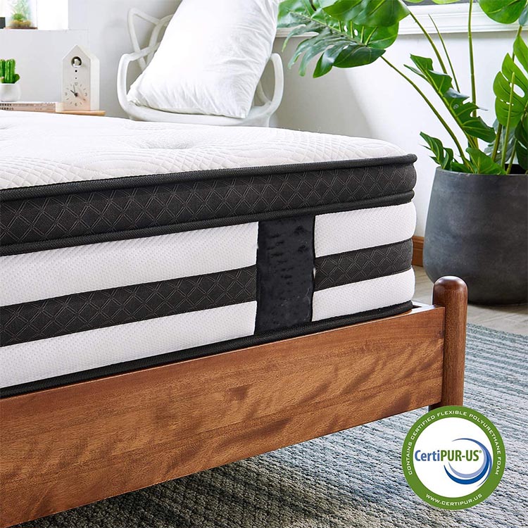 best selling colchon Latest style hotel price memory foam latex visco gel cooling  spring pocket foldaway king mattress