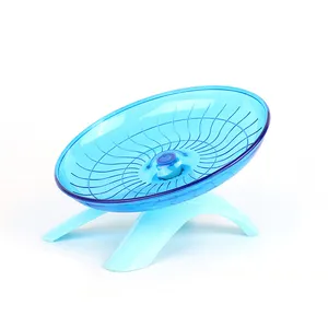 Criceto disco da corsa giocattolo criceto disco volante silenzioso ruota per esercizi piccoli animali ruota da corsa accessori per criceti per gabbia