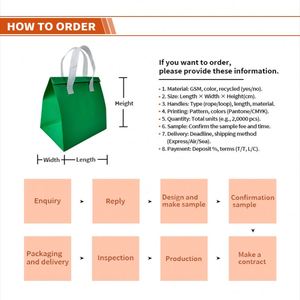 Bolsa Térmica Reutilizable Aislada con Lámina de Aluminio Personalizada, con Asa, Plegable, Impermeable, para Entrega de Comida a Domicilio - Product Image 3