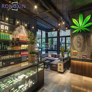 तंबाकू दुकानों के लिए अनुकूलित स्टोर इंटीरियर डिजाइन धूम्रपान की दुकान प्रदर्शन रैक - Product Image 1