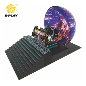 Dôme de cinéma volant - Cinéma VR 6D 9D, écran sphérique, équipement en fibre de verre et métal pour parc d'attractions intérieur, aéroport, centre commercial - Product Image 6