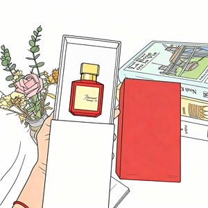 Livraison rapide, stock américain, parfums originaux, emballage de parfum, parfum féminin boisé et floral, MFK 540 Red Extrait de Parfum pour femmes - Product Image 2