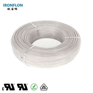 UL1900 kabel listrik fleksibel, kawat listrik berlapis nikel terisolasi 200C 300V 16 18 20 22 24 26 <span class=keywords><strong>AWG</strong></span> FEP - Product Image 1