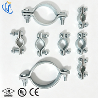 Collier de serrage standard haute performance UTT60 pour suspendre les conduites d'eau froide et chaude non isolées dans les bâtiments publics