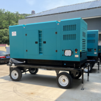 Générateur diesel Weifang Ricardo 75kw simple 480V 50Hz 6 cylindres silencieux Portable refroidissement par eau ATS alternateur sans balais
