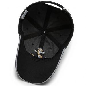 NLANS Gorra de Béisbol Unisex de 6 Paneles, 100% Algodón, Versión Coreana, Bordado 'Tide', con Remaches Marinos, para Viajes y Actividades al Aire Libre, Protección Solar, Cuatro Estaciones - Product Image 5
