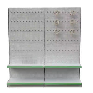 Support d'affichage multifonctionnel en métal perforé pour outils et accessoires, étagères <span class=keywords><strong>de</strong></span> supermarché, présentoir pour épicerie - Product Image 5