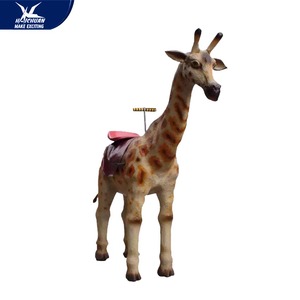 Cơ khí voi sư tử Hổ ngựa vằn con hươu cao cổ Kích thước Cuộc Sống Dành cho người lớn rideable Máy cử động đi bộ động vật đi xe trên cho trung tâm mua sắm - Product Image 6