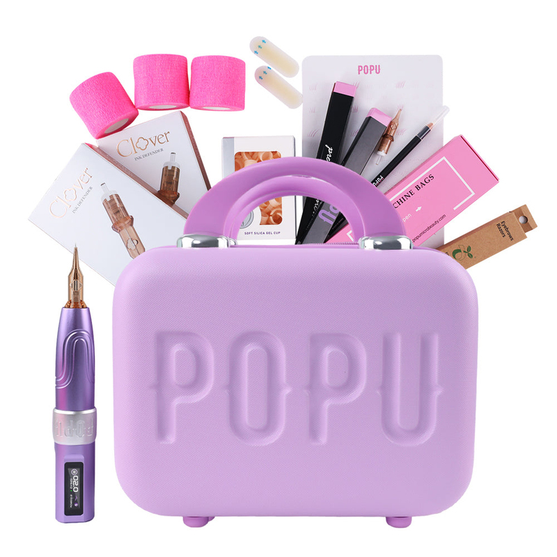 Wholesale POPU Pink Permanent Makeup Disposable
