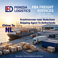 Transitaire FBA, expédition DDP, transport spécial vers le port d'Amsterdam aux Pays-Bas, option de transport porte-à-porte