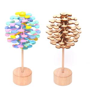 Giocattolo interattivo con asta rotante in legno <span class=keywords><strong>per</strong></span> bambini da 4 a 6 anni, unisex, antistress - Product Image 2