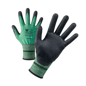 Gants professionnels résistants aux coupures 'NITCUT' noirs taille 8 pour outil de tournage - Product Image 3