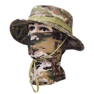 Offre Spéciale haute qualité pêcheur tactique chapeau décontracté formel toile seau casquette hiver Camouflage Polyester <span class=keywords><strong>pour</strong></span> une utilisation en extérieur - Product Image 1