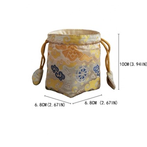 HIMORE Sacs de rangement pour dés portables, faits main, de haute qualité, élégants, vintage, multifonctionnels, avec cordon de serrage, pour <span class=keywords><strong>poker</strong></span> et activités de plein air - Product Image 6