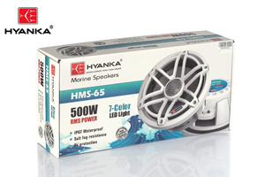 Altoparlante Marino HYANKA HMS-08W 8'' Bianco con Luce a Sette Colori 91db, Altoparlanti a Torre Impermeabili IP67 per Barche - Product Image 5