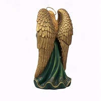 Statue en résine de la Vierge Marie, cadeau religieux - Sculpture catholique artisanale pour Noël, baptême, souvenirs de fêtes chrétiennes