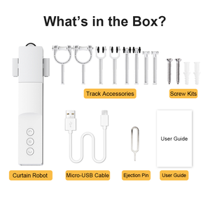 <span class=keywords><strong>Robot</strong></span> de rideau intelligent Lifelibero Tuya ZigBee pour rail de rideau romain I U, commande vocale par application, compatibilité Alexa Google Home - Product Image 6