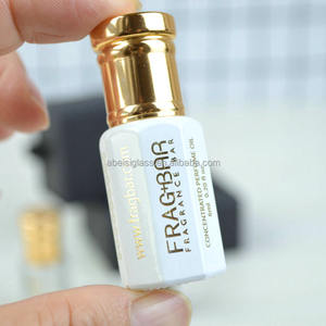 3ml 6ml 12ml Noir/blanc/clair Attar Oud Oil Flacon de <span class=keywords><strong>parfum</strong></span> en verre avec bouchon en aluminium et boîte d'emballage - Product Image 5