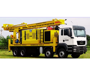 SUNROCK MULTISTAR (1000 pieds) Nouvelle condition de machine de forage de puits d'eau montée sur camion DTH Cum Rotary Rig pour le forage de mine d'eau - Product Image 3