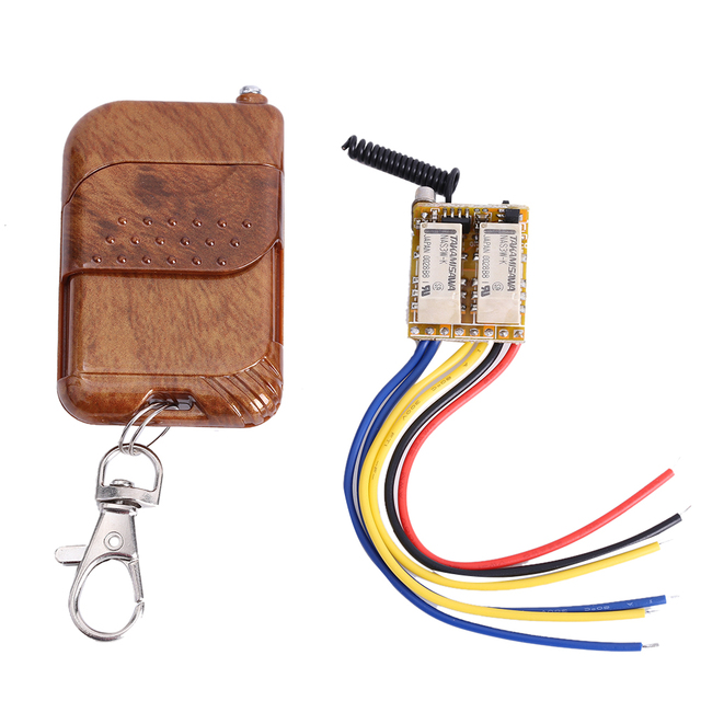 DC 3.7V-24V 433MHz Wireless Relay Module 2-Channel Control Switch Module Remote Controller