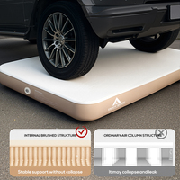 Matelas Gonflable 3 Places Pliable, Lit Gonflable 3 Places, Canapé-Lit Gonflable Pliable