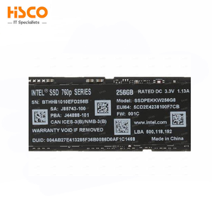 Ssdpekkw256g8xt Voor Intel Ssd 760P Serie 256Gb, M.2 80Mm Pcie 3.0 X4, 3d2, Tlc Interne Solid State Drive Ssd - Product Image 2