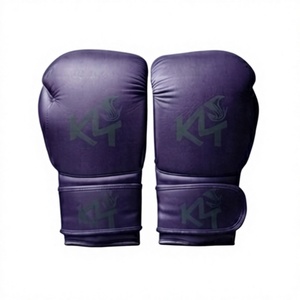Gants de boxe KLTW INT'L KL en cuir de vachette, à lacets, pour MMA, Muay Thai, Kickboxing, respirants, durables, pour toutes les saisons, entraînement - Product Image 1