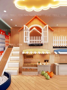 Lit de cabane dans les arbres personnalisé en bois massif Conception de toboggan à vent Lit superposé durable pour chambre de garçon et fille Lit mezzanine Design créatif - Product Image 4