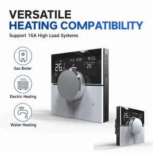 <span class=keywords><strong>Termostato</strong></span> Intelligente HY12 Tuya 16A per Riscaldamento a Pavimento Elettrico con Interruttore e Sensore Esterno - Product Image 2