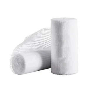 The medical consumable products first aid sterile dressings gauze bandage in china