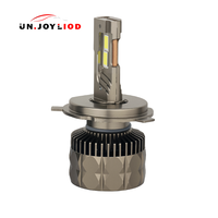 Ampoule de phare LED H4 100W 5800K Super Lumineuse Haute Puissance pour Véhicules