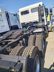 รถบรรทุกหัวลากดีเซล SINOTRUCK HOWO 8X4 450 แรงม้า ยูโร 5 พวงมาลัยซ้าย เกียร์อัตโนมัติ ใหม่ สำหรับงานขนส่งเหมือง ระบบกันสะเทือนแบบลม Weichai - Product Image 5