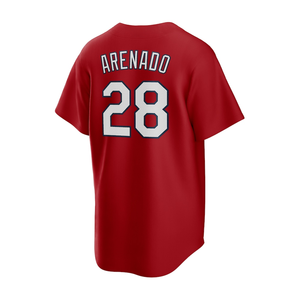 Vente en gros de shorts de baseball américains brodés respirants pour hommes de la meilleure qualité n ° 4 MOLINA n ° 28 ARENADO - Product Image 6